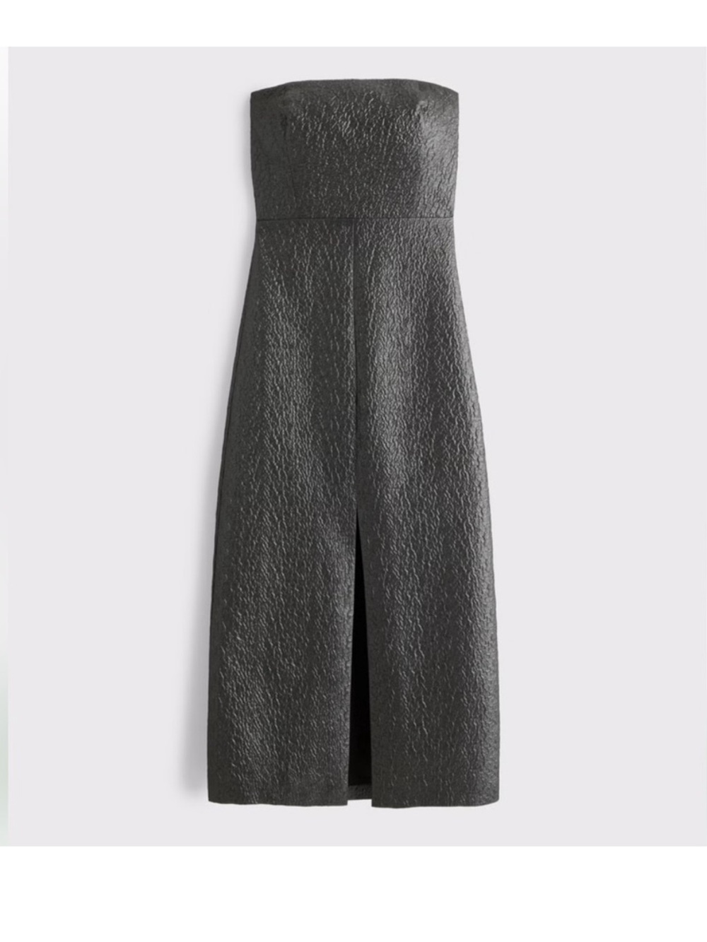 Abercrombie & Fitch Convertible Strapless Textured Midi Dress NWOT
